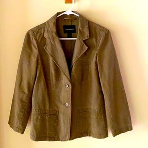 Club Monaco jacket cotton linen jacket